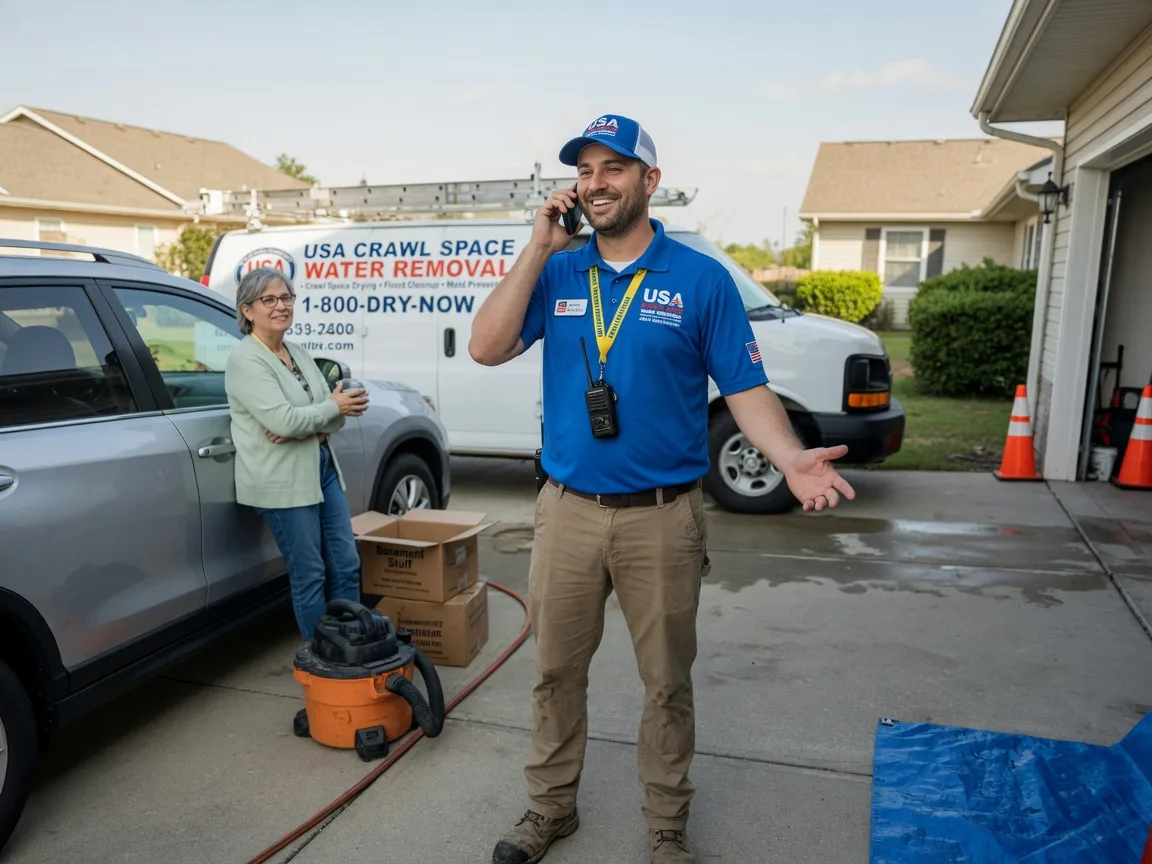 Crawl Space Water Removal Dennis, TX FAQs